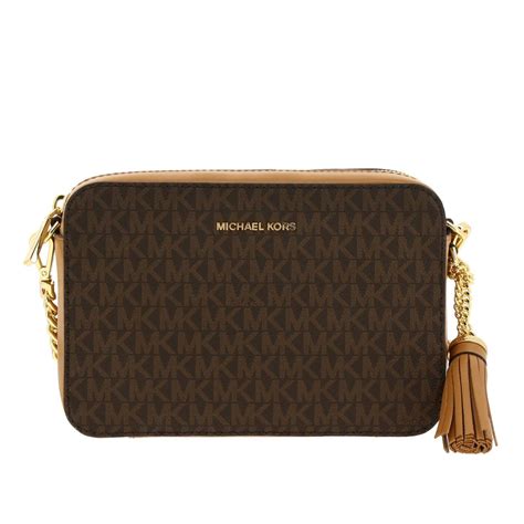 michael kors crossbody bag tan|michael kors crossbody bags outlet.